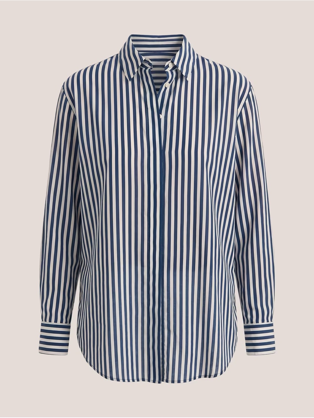 Saba - Cora Silk Cotton Boyfriend Shirt